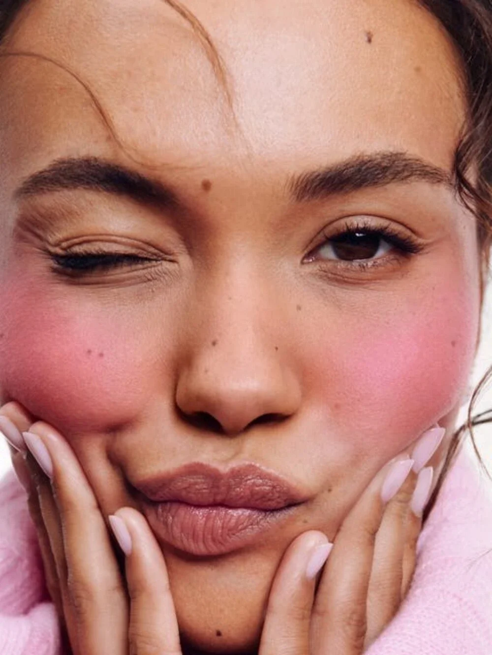 Clinique Chubby Stick Cheek Color Balm Cream Blush Plumped Up Peony - Rich Pink